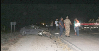 Nusaybin yolunda kaza, 3 yaşındaki çocuk hayatını kaybetti