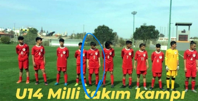 Nusaybinli Enes Yeşil U14 Milli Takım seçmelerine katıldı