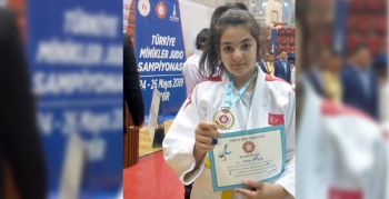 Nusaybinli Mete, Minikler Judoda Türkiye Şampiyonu oldu