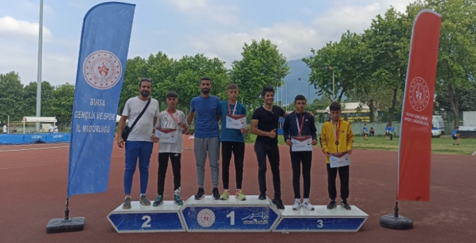 Nusaybinli Sporcu Atletizmde Türkiye 2. oldu