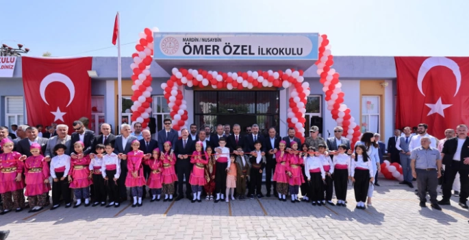 Ömer Özel İlkokulu ve Neriman Özel KETEM Merkezi açıldı 
