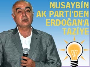 Nusaybin AK Parti'den Erdoğan'a taziye bildirisi