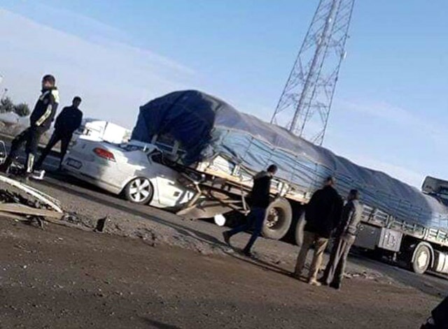 İpek yolunda feci kaza, 1 kişi hayatını kaybetti