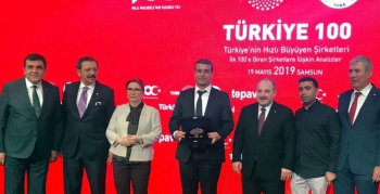 Özel Gıda, Türkiye'de büyüme gösteren ilk 100 şirket ödülü aldı