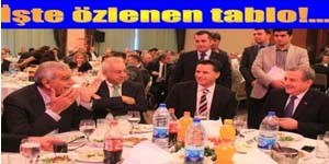 Bakan Güler ile Ahmet Türk aynı masada
