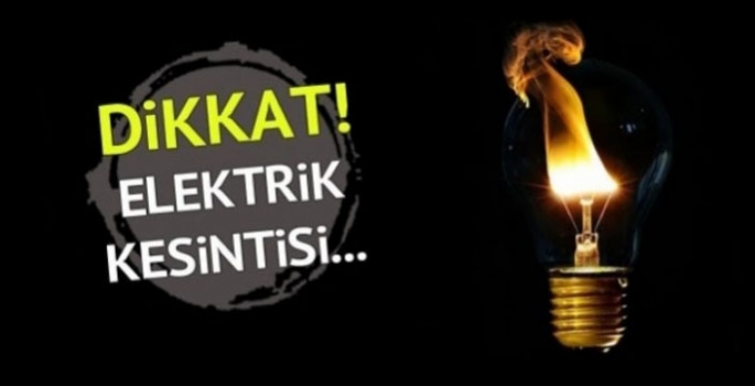Pazar Günü Dicle ve Yenişehir'de Elektrik kesintisi olacak