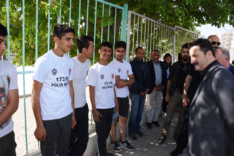 Nusaybin'de Polis Haftası koşusu düzenlendi