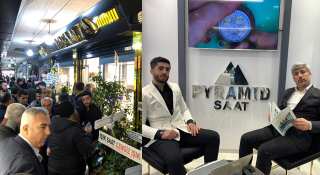 Pyramid Saat ve Gözlük Mağazası açıldı