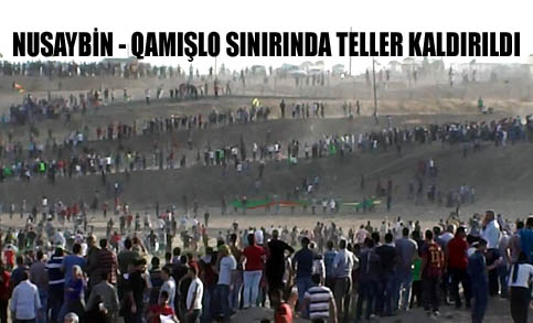 Nusaybin - Qamışlo sınırında olaylar çıktı