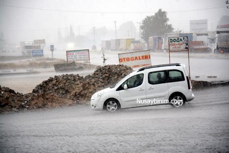Nusaybin'de kuvvetli yağış uyarısı