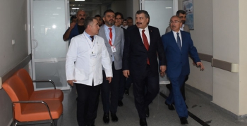 Sağlık Bakanı Dr. Koca, Nusaybin'i ziyaret etti