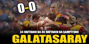 Şampiyon Galatasaray