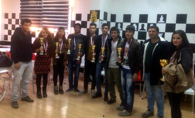 Nusaybinli Satranççılar Mardin Şampiyonu