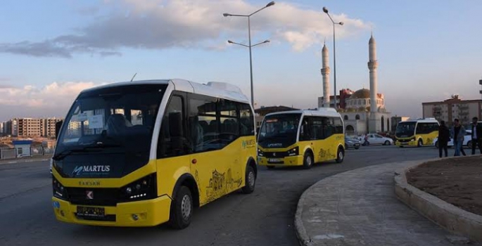 Şehir içi Minibüs yönetiminden durak ve kent kart açıklaması