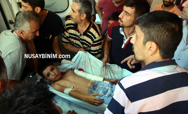 Nusaybin'de Suriye sınırında patlama: 2 çocuk yaralandı