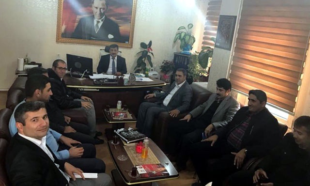 Din Bir Sen Genel Başkan yardımcısı Ersan Nusaybin'i ziyaret etti