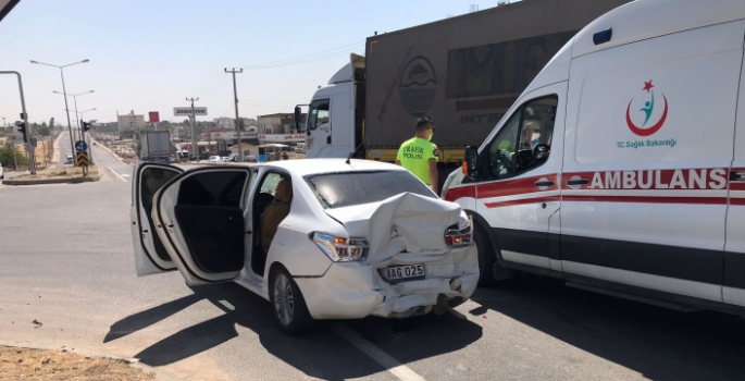 Stadyum Kavşağında trafik kazası