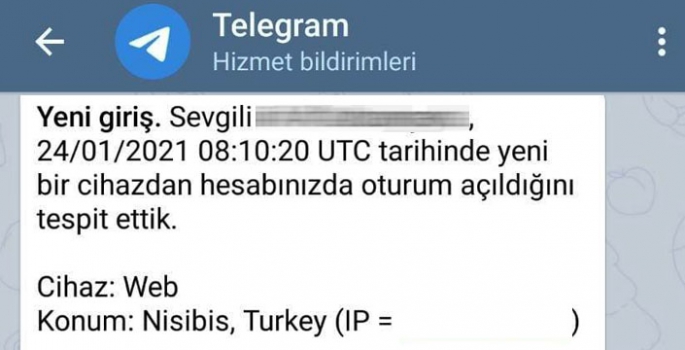 Telegram web Nusaybin'i tarihi adıyla konumladı