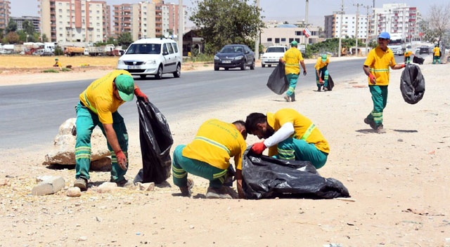 Nusaybin'de temizlik seferberliği