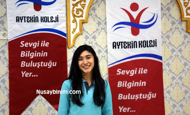 TEOG Türkiye Birincisi Nusaybin Aytekin Koleji'nden