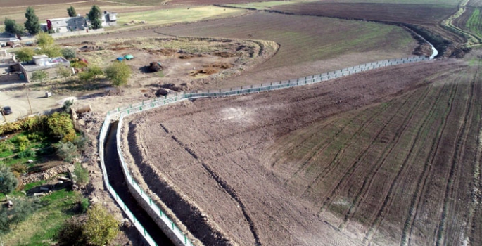 Tepealtı Mahallesindeki taşkın koruma projesi tamamlandı