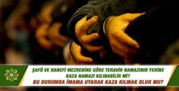 Teravih namazının yerine kaza namazı kılınabilir mi?