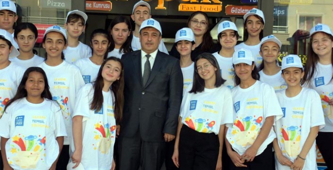TIMSS Sınavında Nusaybin'i temsil edecek öğrencilere moral etkinliği