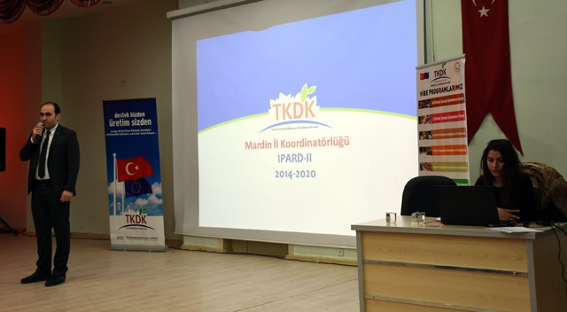 Nusaybin'de STK ve Çiftçilere IPARD 2 başvuruları hakkında konferans
