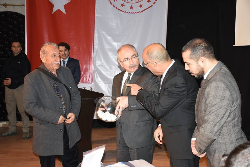 Nusaybin'de ilk TOKİ Konutları kurası çekildi