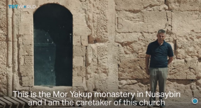 TRT WORLD, Mor Yakup Kilisesi'nin kısa belgeselini yaptı