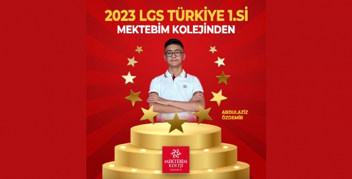 Türkiye LGS Şampiyonu Nusaybin Mektebim Kolejinden