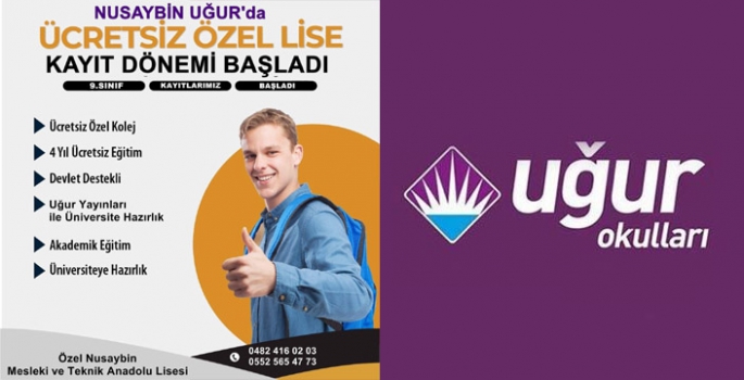 Uğur'da Ücretsiz Lise Kayıt Dönemi Başladı