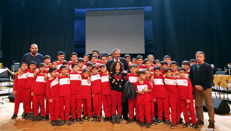 Nusaybinli öğrenciler Yavuz Bingöl Konserinde