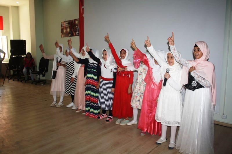 Nusaybinde Yaz Kur'an kursu kapanış programı düzenlendi