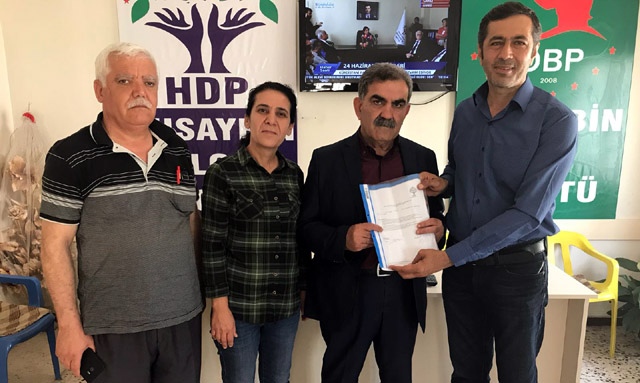 Gümüş, HDP'den aday adaylık başvurusunu yaptı