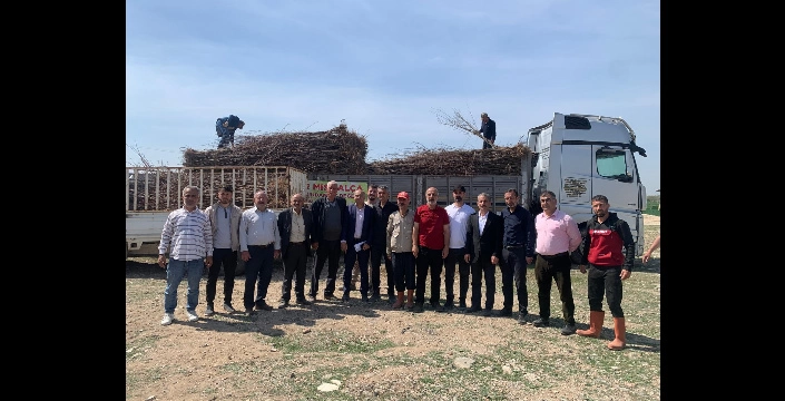 Cizreli hayırseverden Nusaybin’e 50 bin meyve fidanı hibesi