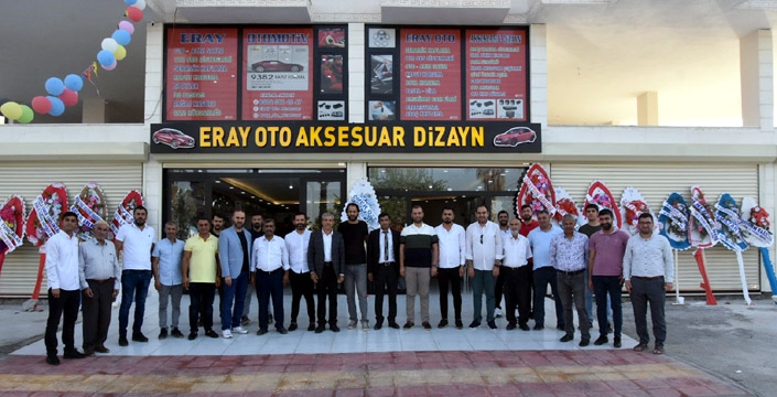 Eray Oto Aksesuar Dizayn Mağazası açıldı