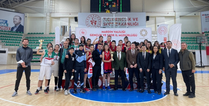 Gazi Anadolu Basketbolda 6 yıldır üst üste Mardin şampiyonu