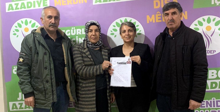 Gülistan Yusma, HEDEP'ten Nusaybin Belediyesi için başvuru yaptı