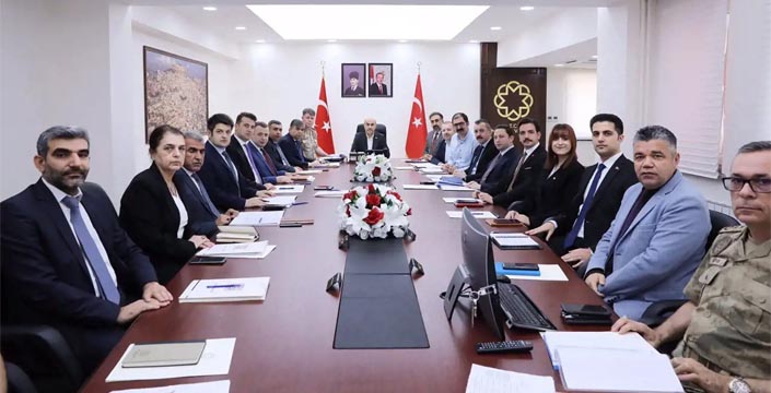 Mardin'de YKS il koordinasyon kurulu toplantısı gerçekleştirildi