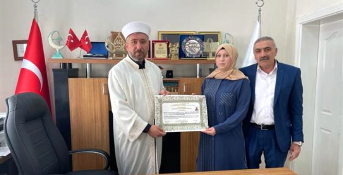 Moldova vatandaşı Cristina Nusaybin'de müslüman oldu