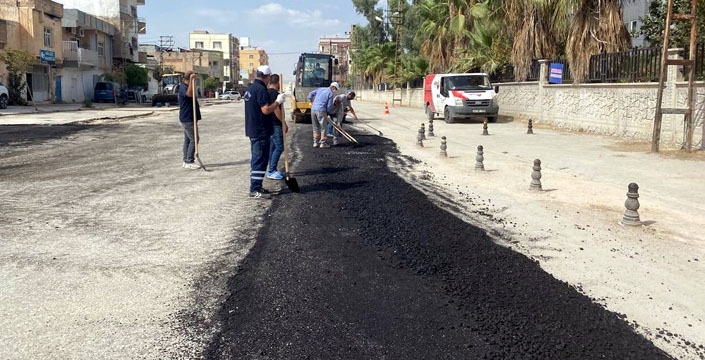 Asfalt yama çalışmaları başladı