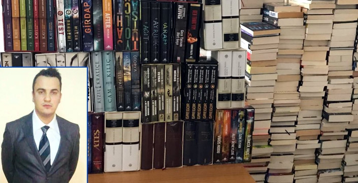 Kütüphaneye Bin 500 kitap bağış