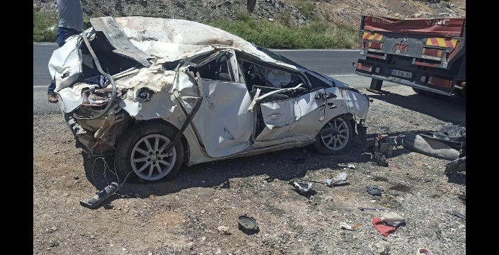 Nusaybin’de feci kaza: Otomobil takla attı, 1 kişi hayatını kaybetti