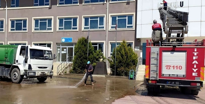 Nusaybin'de okullar eğitime hazır