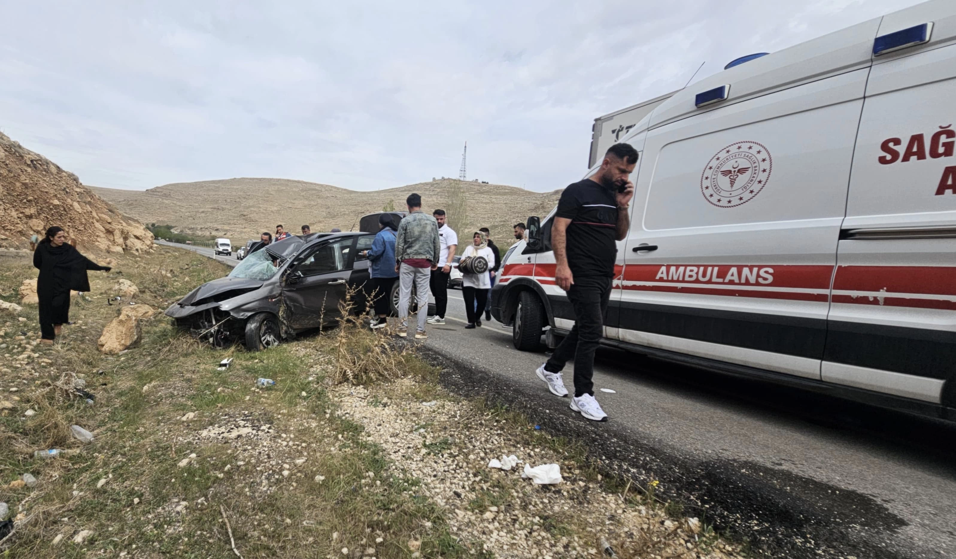 Nusaybin’de Trafik Kazası: 2 Yaralı
