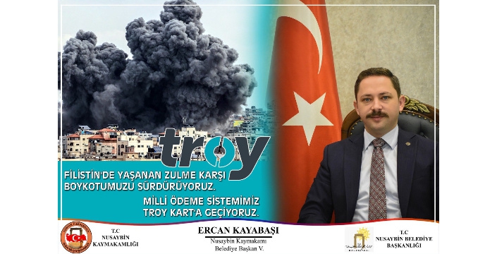 Nusaybin'de tüm personeller Troy Kart sistemine geçiyor