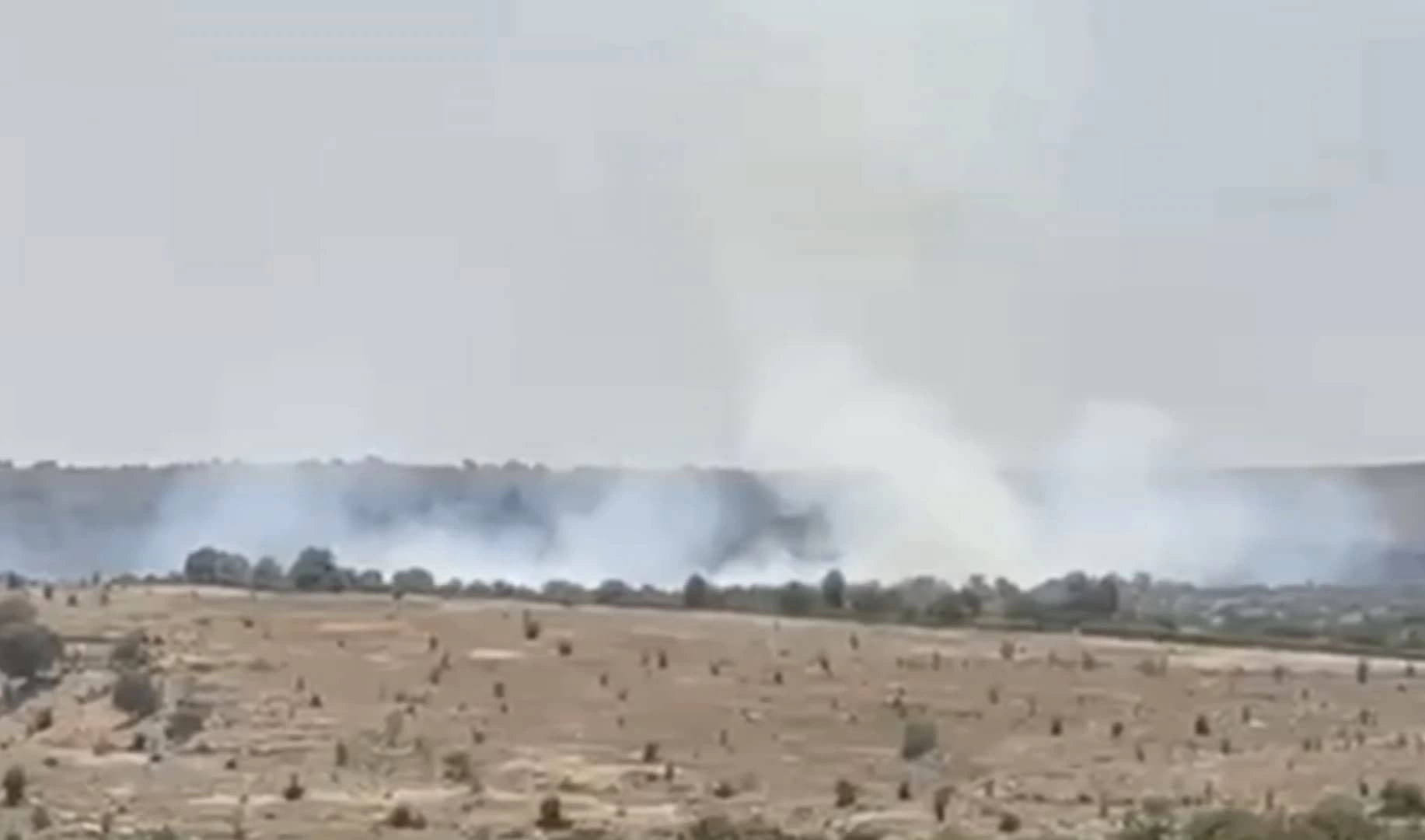 Nusaybin'deki ormanlık alandaki yangın kontrol altına alındı