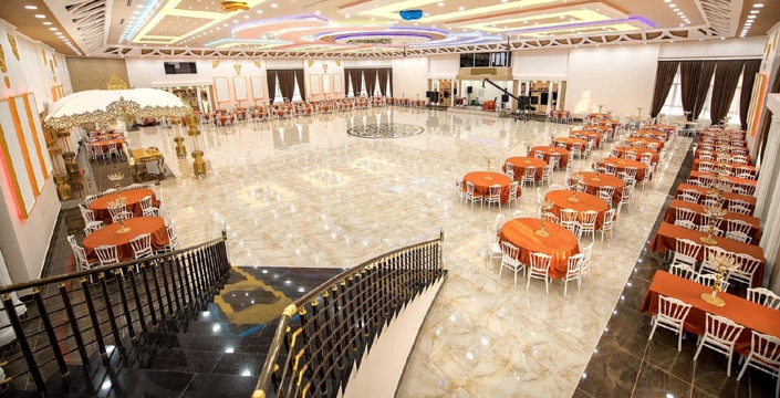 Nusaybin'in en büyük ve görkemli düğün kompleksinde randevular devam ediyor