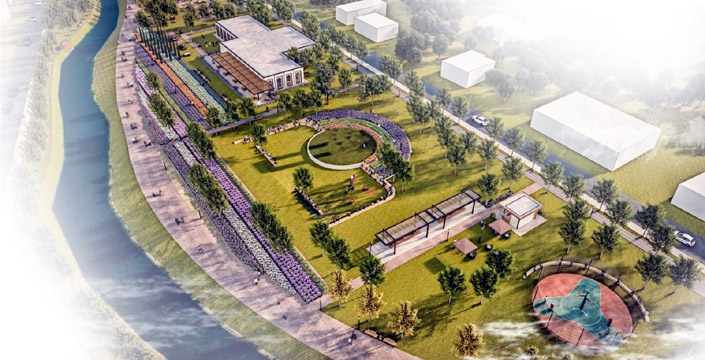 Nusaybin'in yeni prestij projesi Millet Bahçesi yapılacak
